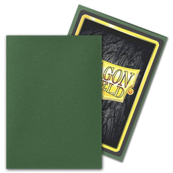 Dragon Shield Sleeves: Matte Forest Green (Box Of 100)