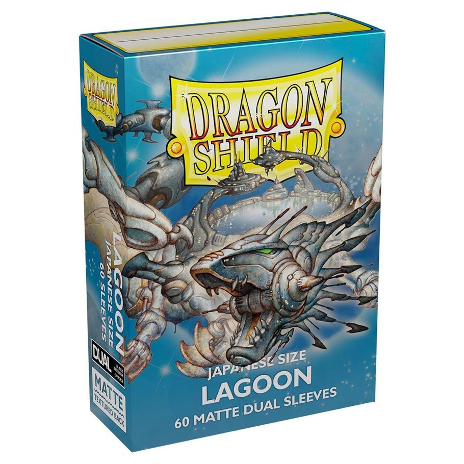 Dragon Shields: Japanese Dual Sleeves: Matte Lagoon 60ct