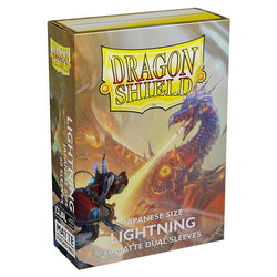 Dragon Shields: Japanese Dual Sleeves: Matte Lightning 60ct