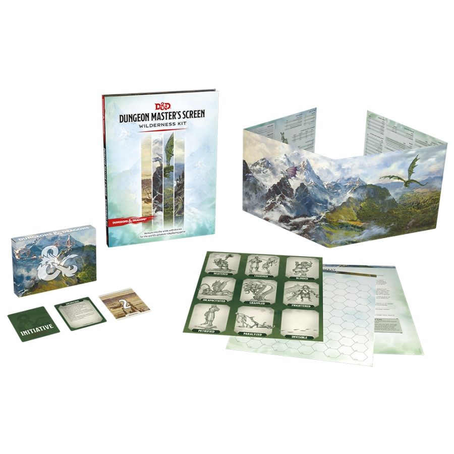 Dungeons and Dragons 5E: Dungeon Master's Screen: Wilderness Kit