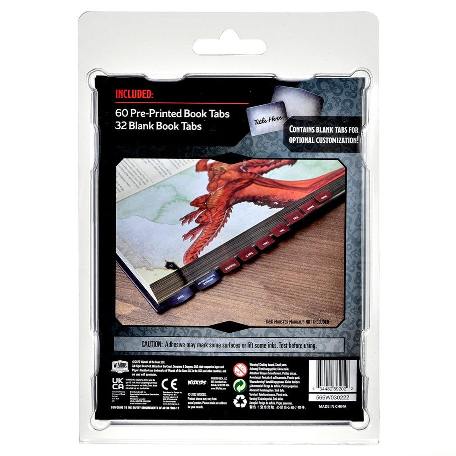 Dungeons And Dragons: Book Tabs: Monster Manual