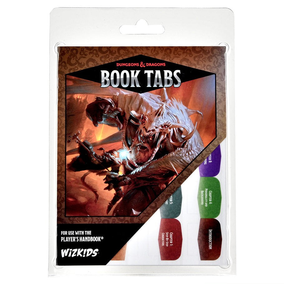 Dungeons And Dragons Book Tabs Player's Handbook