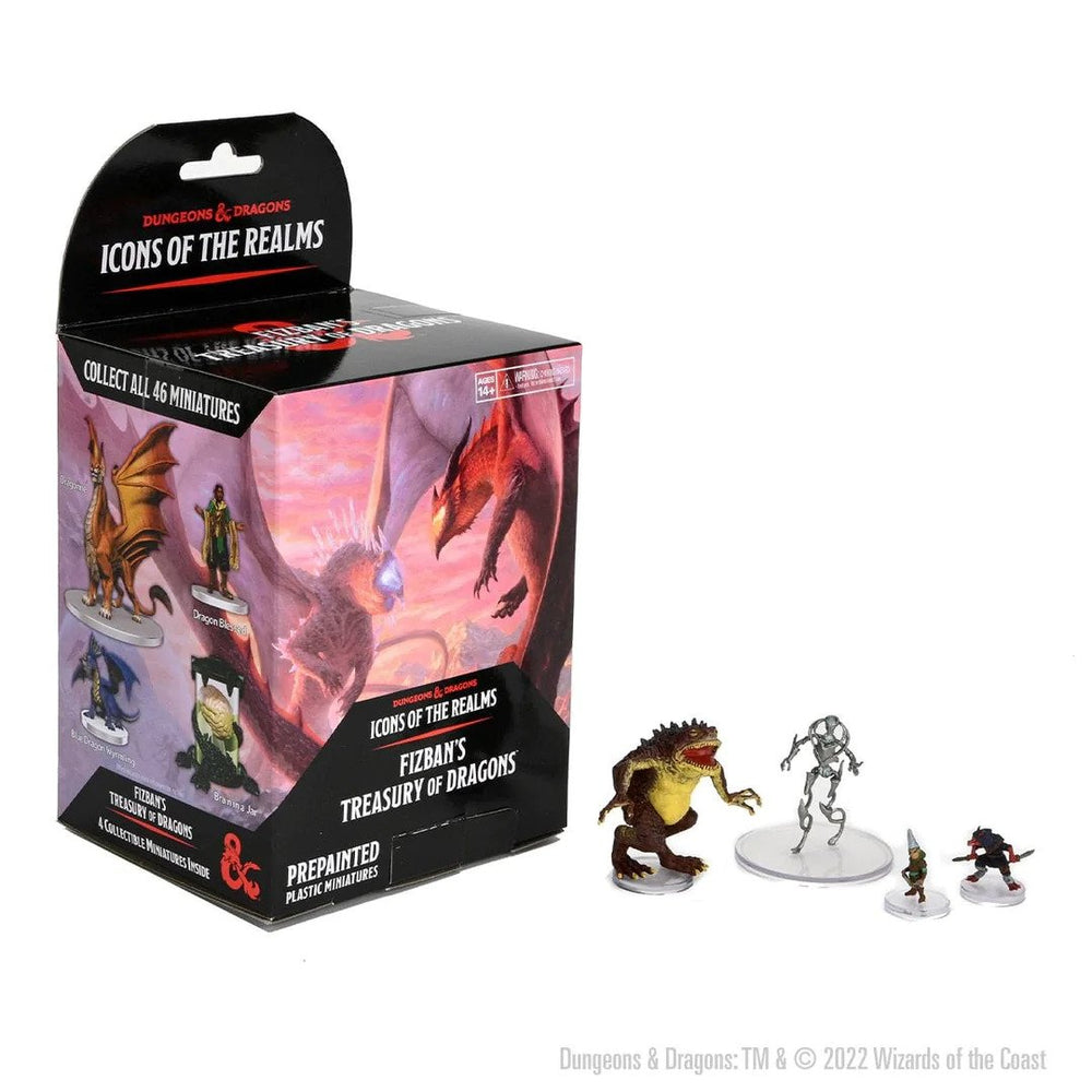 Dungeons And Dragons: Icons Of The Realms Miniatures: Fizban's Treasury of Dragons Standard Booster