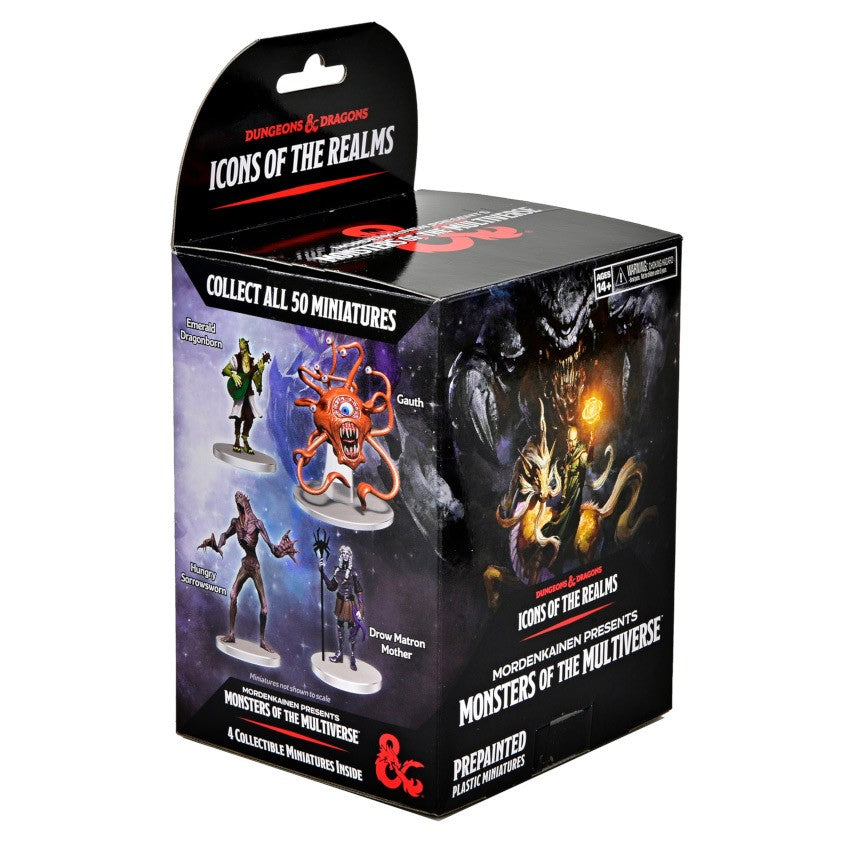 Dungeons And Dragons Icons Of The Realms Miniatures Mordenkainen Presents Monsters Of The Multiverse Booster