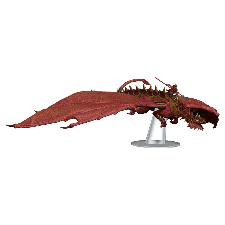 Dungeons And Dragons: Icons Of The Realms Miniatures Set 25: Dragonlance Shadow Of The Dragon: Red Ruin And Red Dragonnel Premium Figure