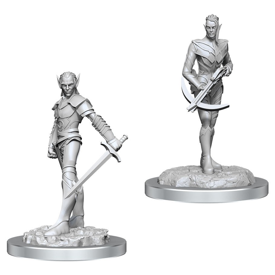 Dungeons And Dragons Nolzur's Marvelous Miniatures: W18 Drow Fighters