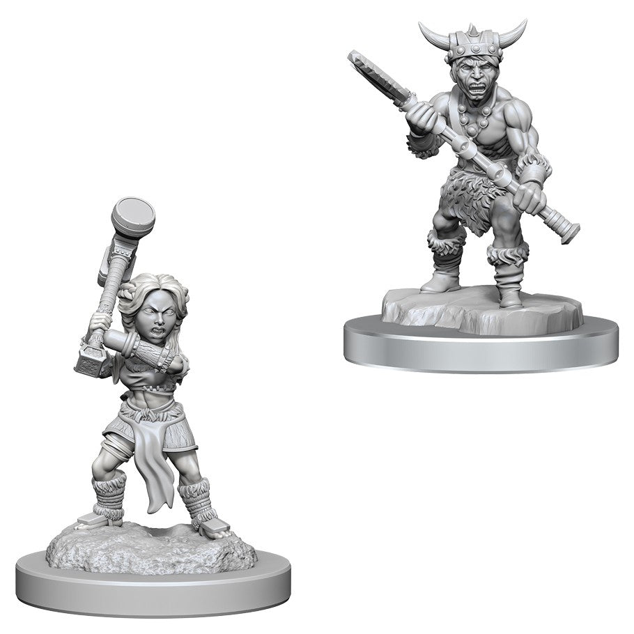 Dungeons And Dragons Nolzur's Marvelous Miniatures: W18 Halfling Barbarians