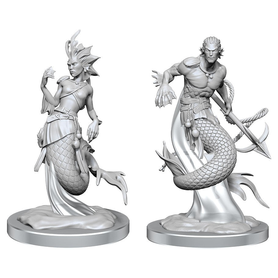 Dungeons And Dragons Nolzur's Marvelous Miniatures: W20 Merfolk