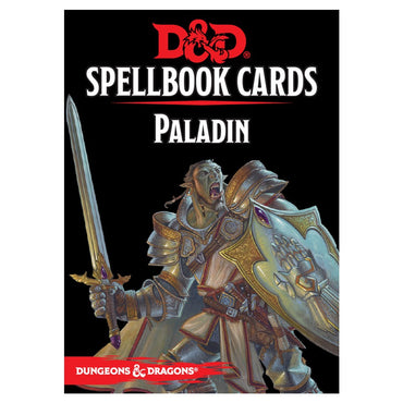 Dungeons And Dragons: Updated Spellbook Cards - Paladin Deck