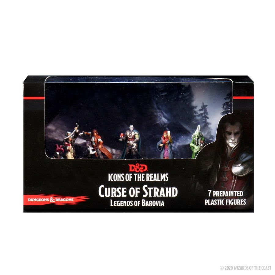 Dungeons and Dragons Fantasy Miniatures: Icons of the Realms - Curse of Strahd Legends of Barovia Premium Box Set