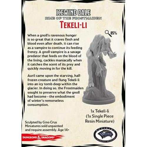 Dungeons and Dragons: Icewind Dale Rime of The Frostmaiden: Tekeli-Li