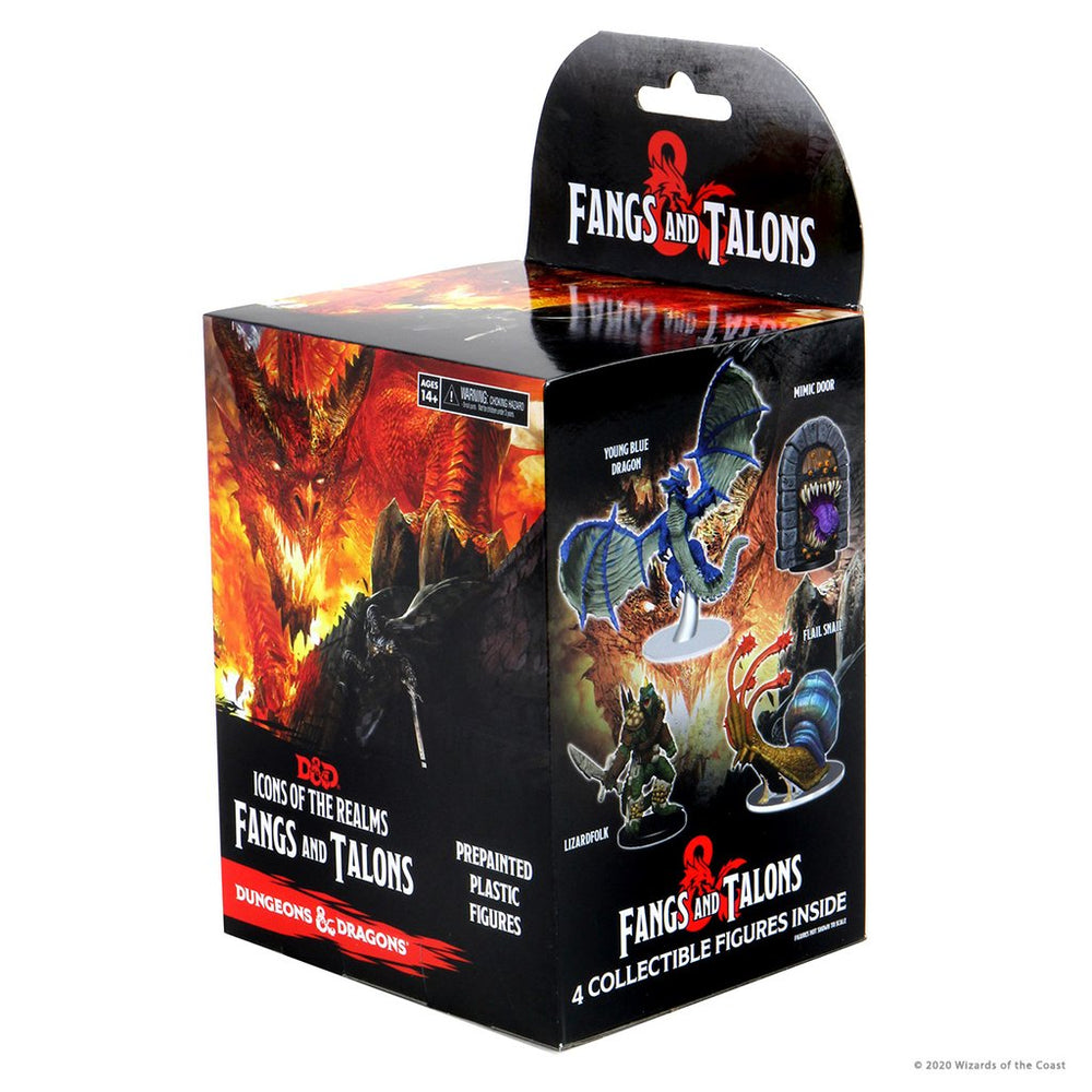 Dungeons and Dragons: Icons of The Realms Miniatures Booster Set 15: Fangs and Talons