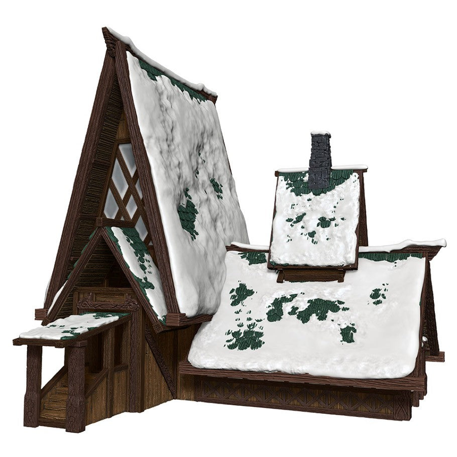 Dungeons and Dragons: Icons of The Realms Miniatures: Icewind Dale Rime of The Frostmaiden Papercraft Set: The Lodge