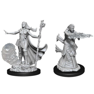 Dungeons and Dragons: Nolzur's Marvelous Unpainted Miniatures - Female Human Wizard