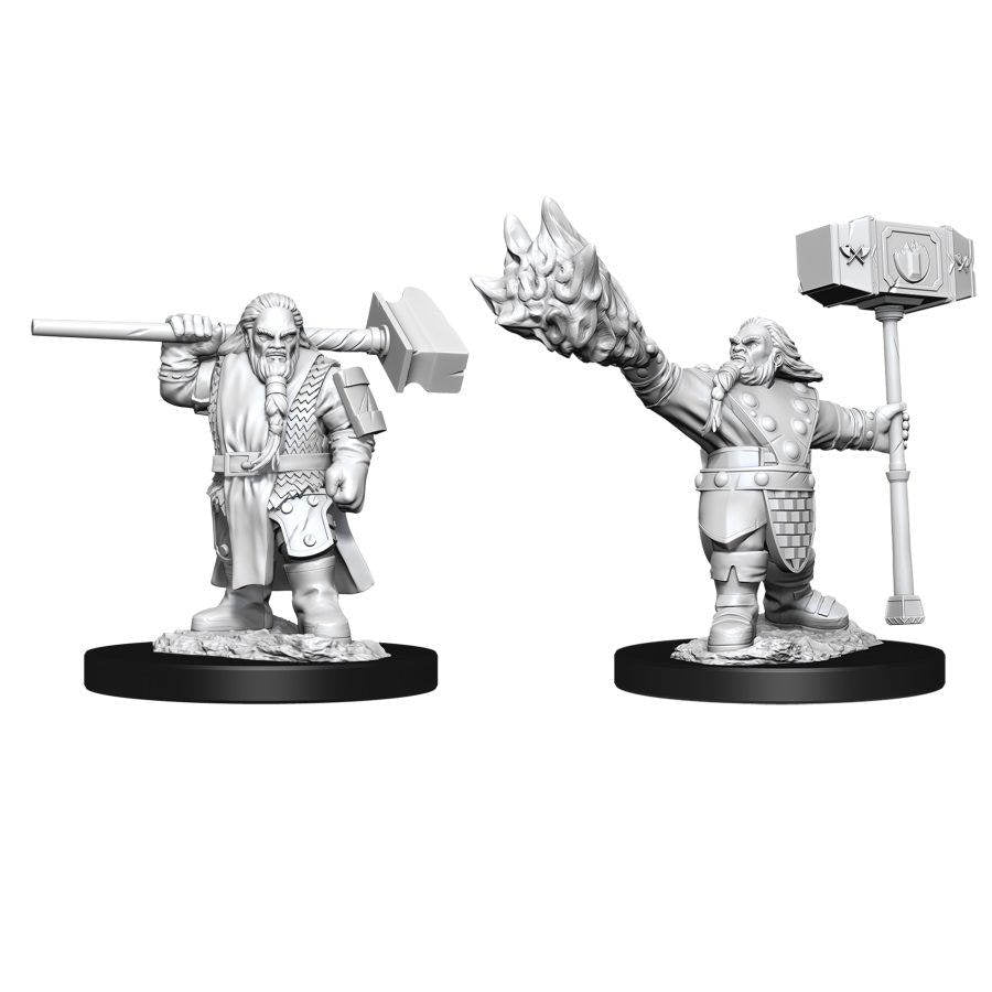 Dungeons and Dragons: Nolzur's Marvelous Unpainted Miniatures - Male Dwarf Cleric