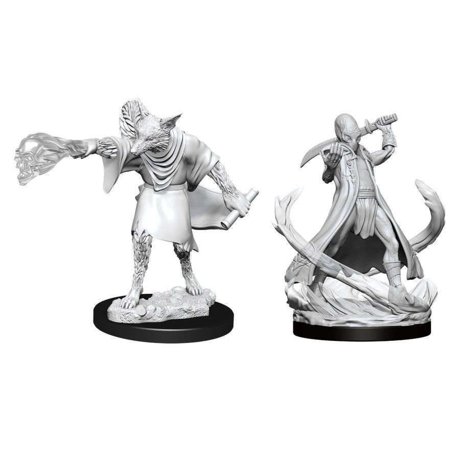 Dungeons and Dragons: Nolzur's Marvelous Unpainted Miniatures Arcanaloth and Ultroloth