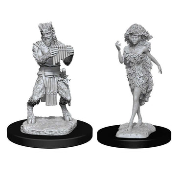 Dungeons and Dragons: Nolzur's Marvelous Unpainted Miniatures Satyr and Dryad