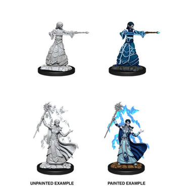 Dungeons and Dragons: Nolzur's Marvelous Unpainted Miniatures: Female Elf Wizard