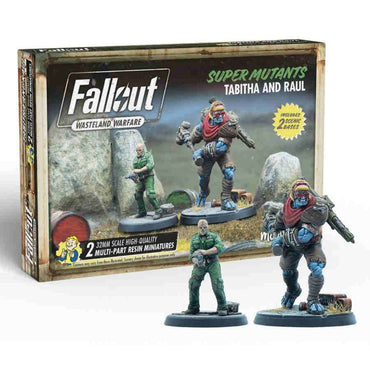 Fallout: Wasteland Warfare: Super Mutants Tabitha and Raul