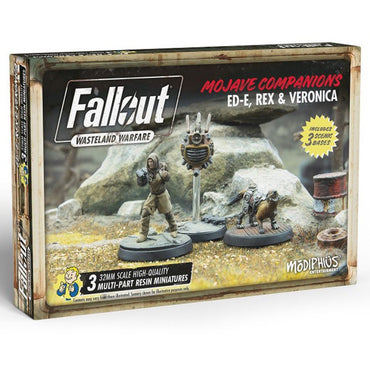 Fallout: Wasteland Warfare: Ed-E, Rex and Veronica