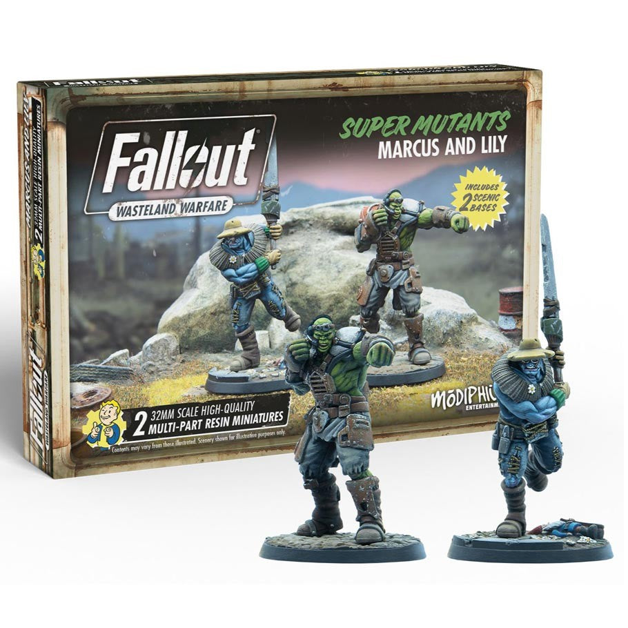 Fallout: Wasteland Warfare: Marcus and Lily
