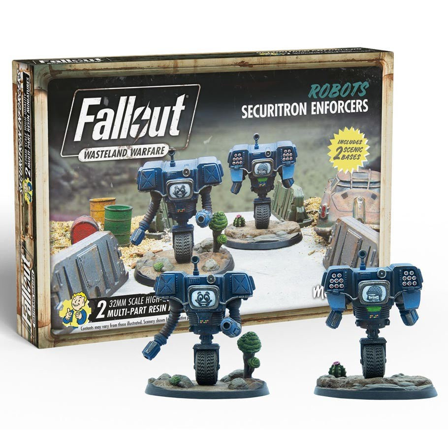 Fallout: Wasteland Warfare: Robots Securitron Enforcers