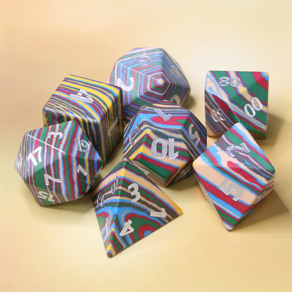 Gemstone Dice - 7ct Thermal Mapping