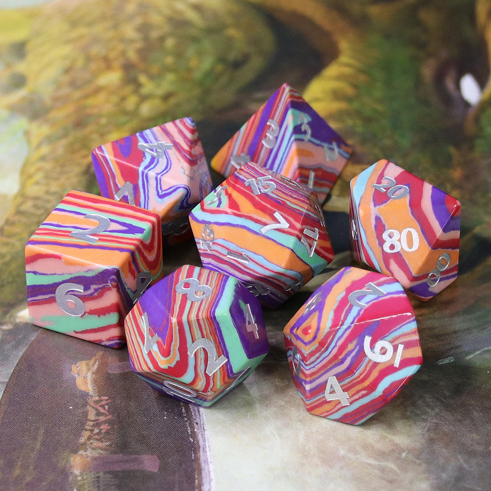 Gemstone Dice - 7ct Totem