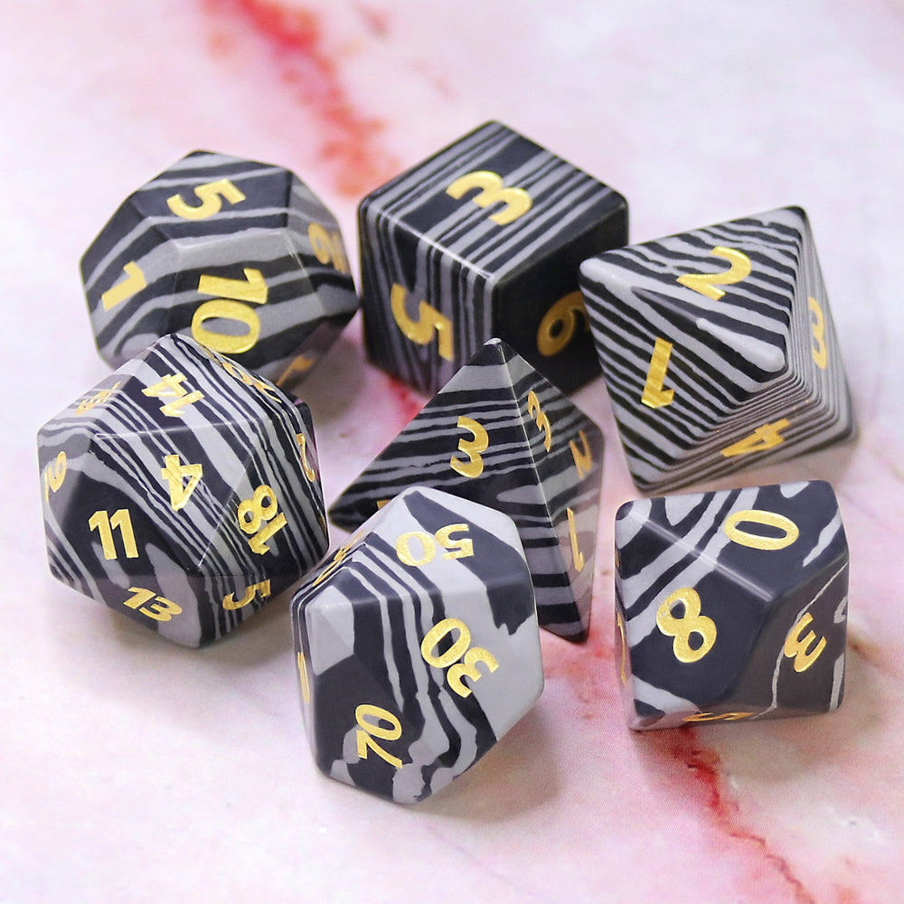 Gemstone Dice - 7ct Window Spider