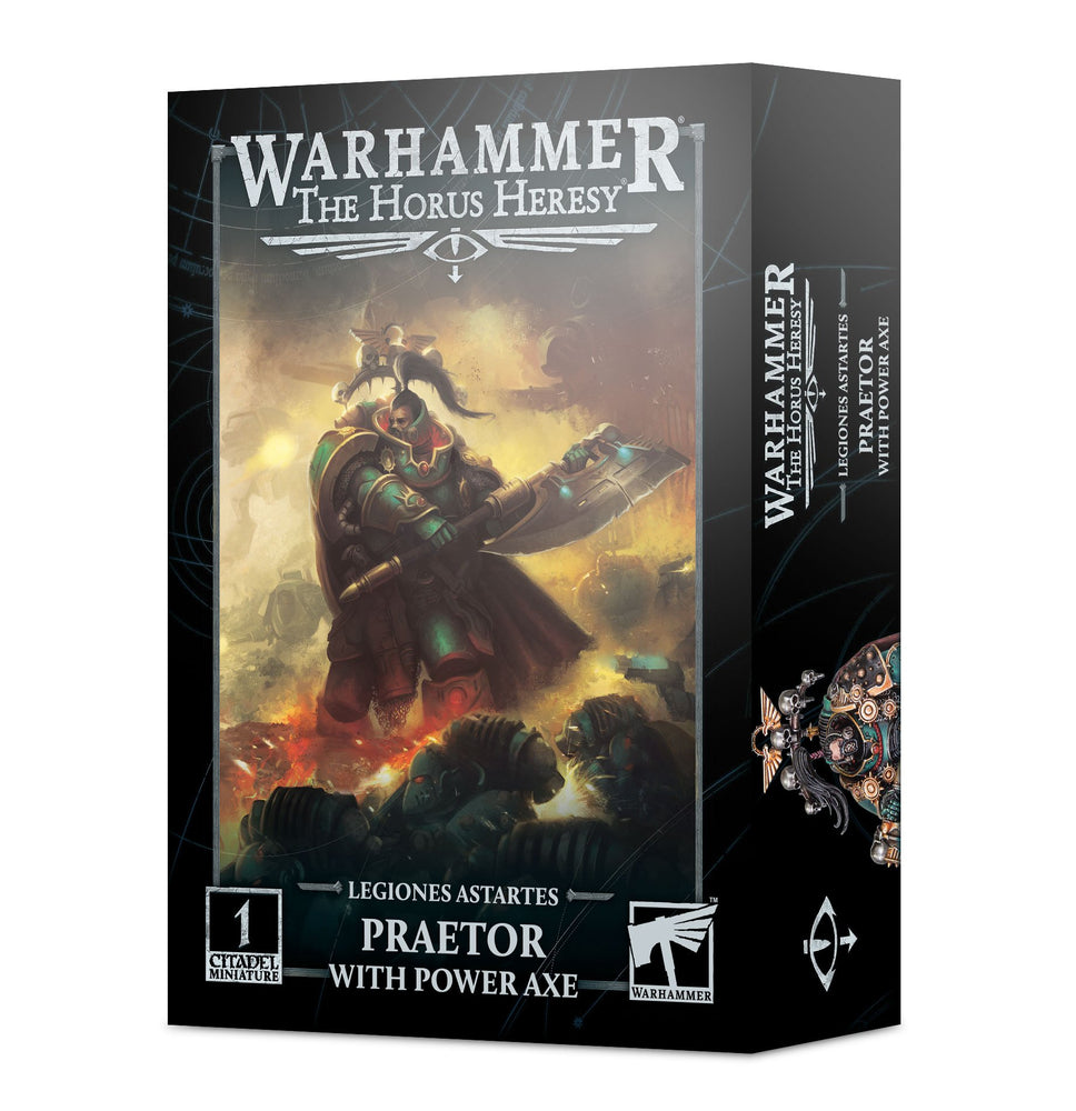 Warhammer: The Horus Heresy: Legion Praetor with Power Axe