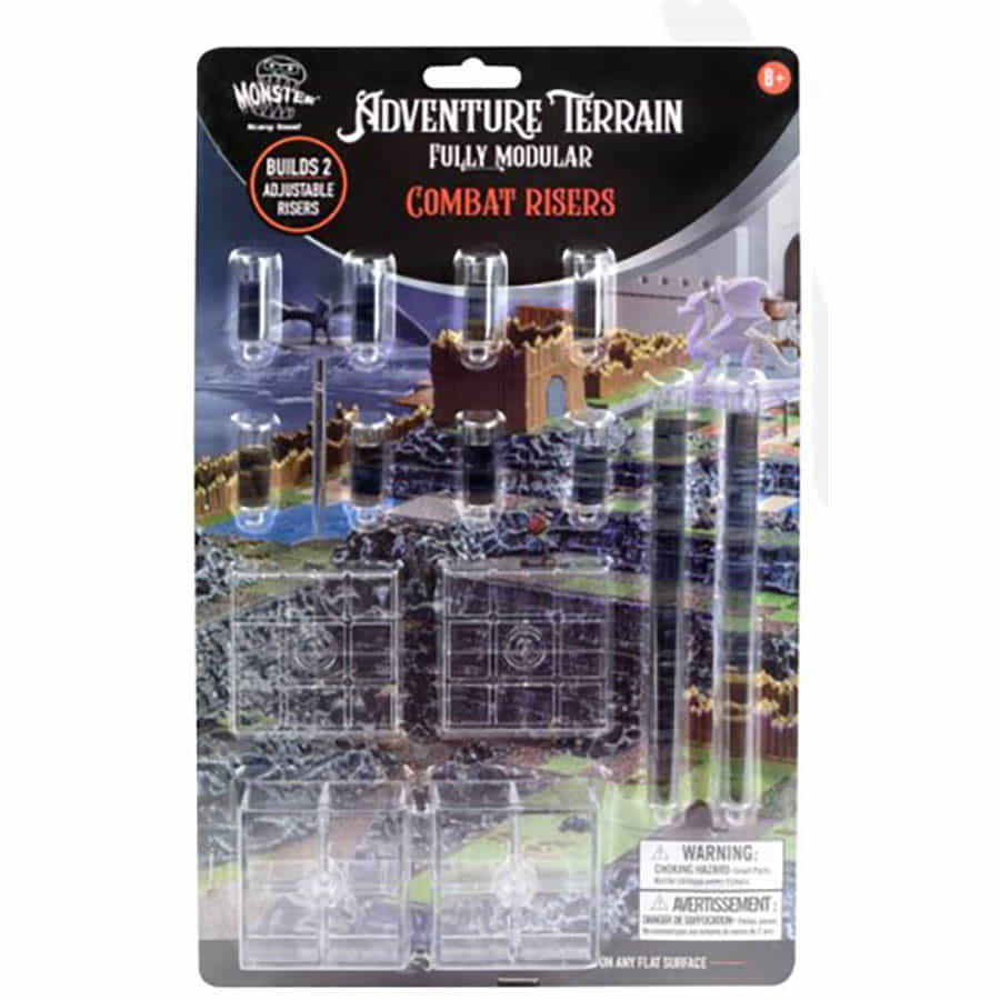 Monster Adventure Terrain: Aerial Combat Riser (2 Pack)