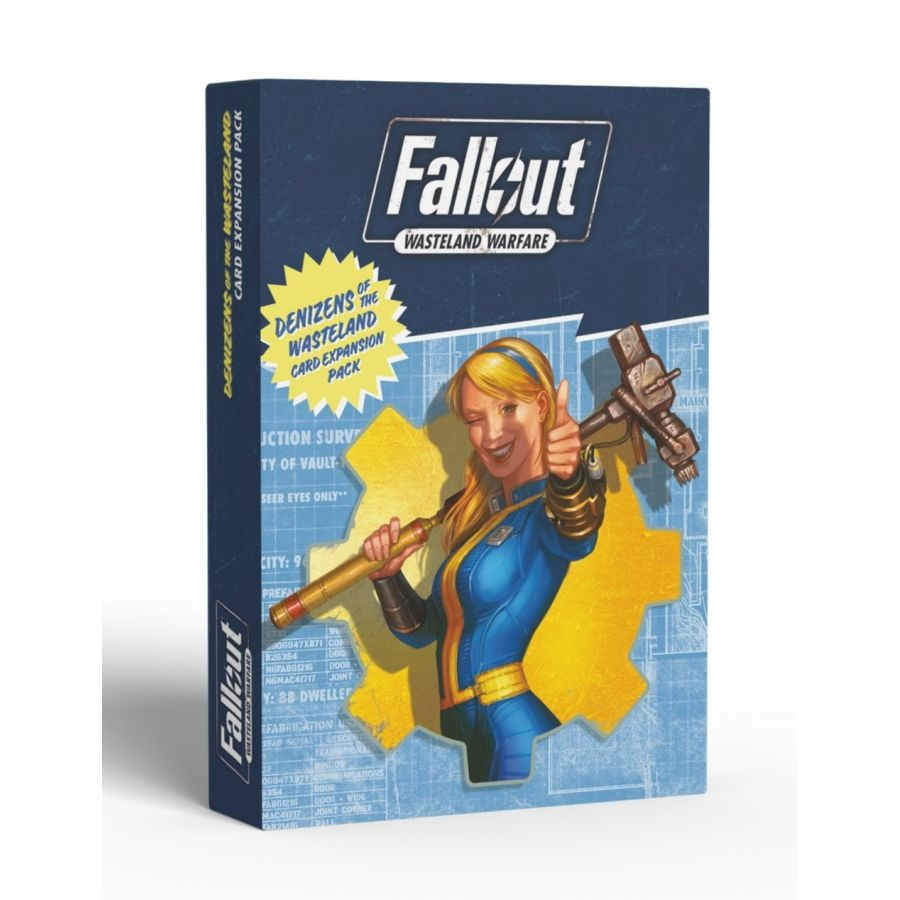 Fallout Wasteland Warfare: Accessories: Denizens Of The Wasteland Card Pack