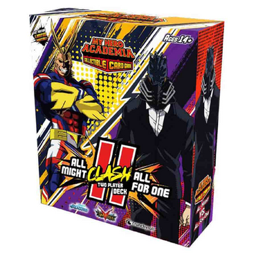 My Hero Academia Collectible Card Game: Series 4: League Of Villains 2-player Clash Decks: All Might Vs All For One