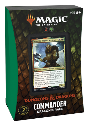 Magic: The Gathering: Adventures in The Forgotten Realms Commander Deck – Draconic Rage