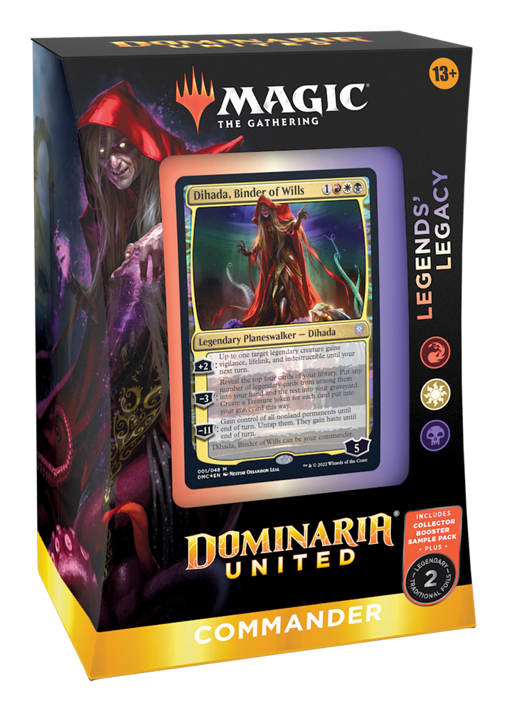 Magic The Gathering: Dominaria United Commander Deck - Legends' Legacy