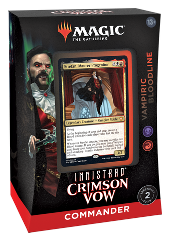 Magic The Gathering: Innistrad Crimson Vow Commander Deck - Vampiric Bloodline