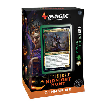 Magic The Gathering: Innistrad Midnight Hunt Commander Deck - Coven Counters