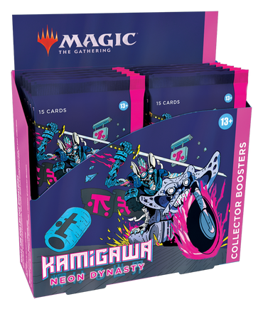 mtg kamigawa neon dynasty draft booster box Opening - Draft Boxes On The Rise! with ninjas and samurai now carrying a cyberpunk aesthetic Magic The Gathering Kamigawa Neon