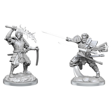 Magic The Gathering Unpainted Miniatures: Raiyuu & Isshin