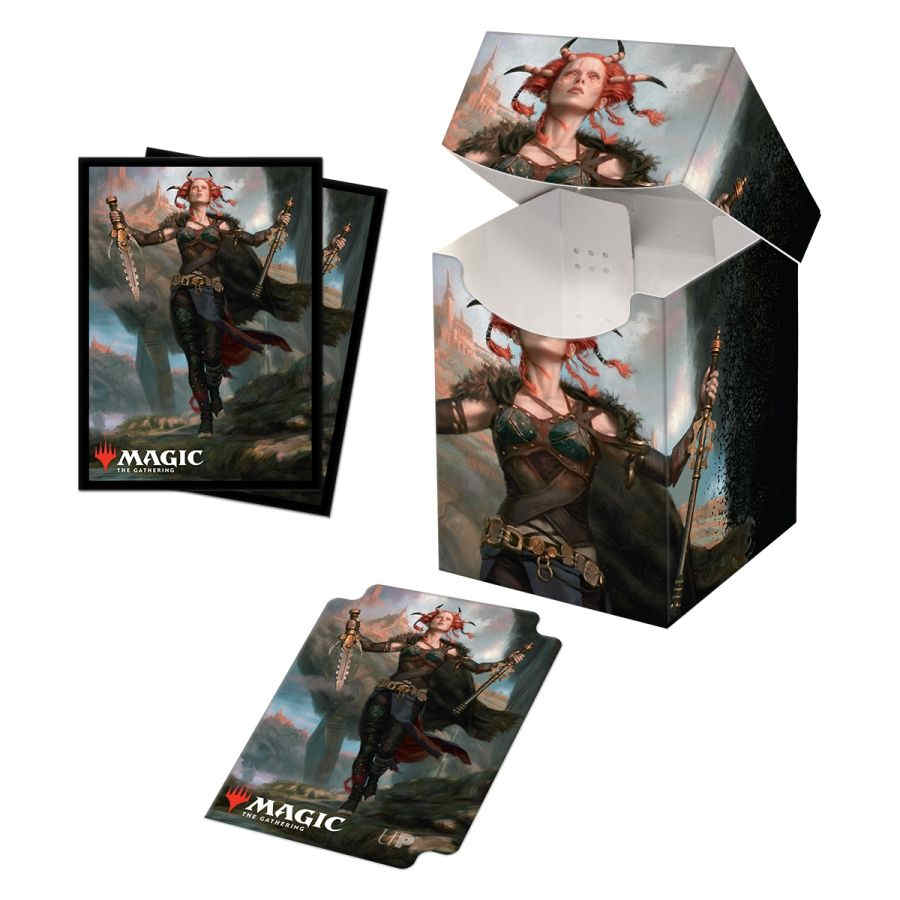 Magic the Gathering: Commander Legends Combo V2 Pro 100+ Deck Box and 100 Ct Sleeves