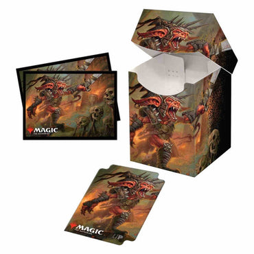 Magic the Gathering: Commander Legends Combo V5 Pro 100+ Deck Box and 100 Ct Sleeves