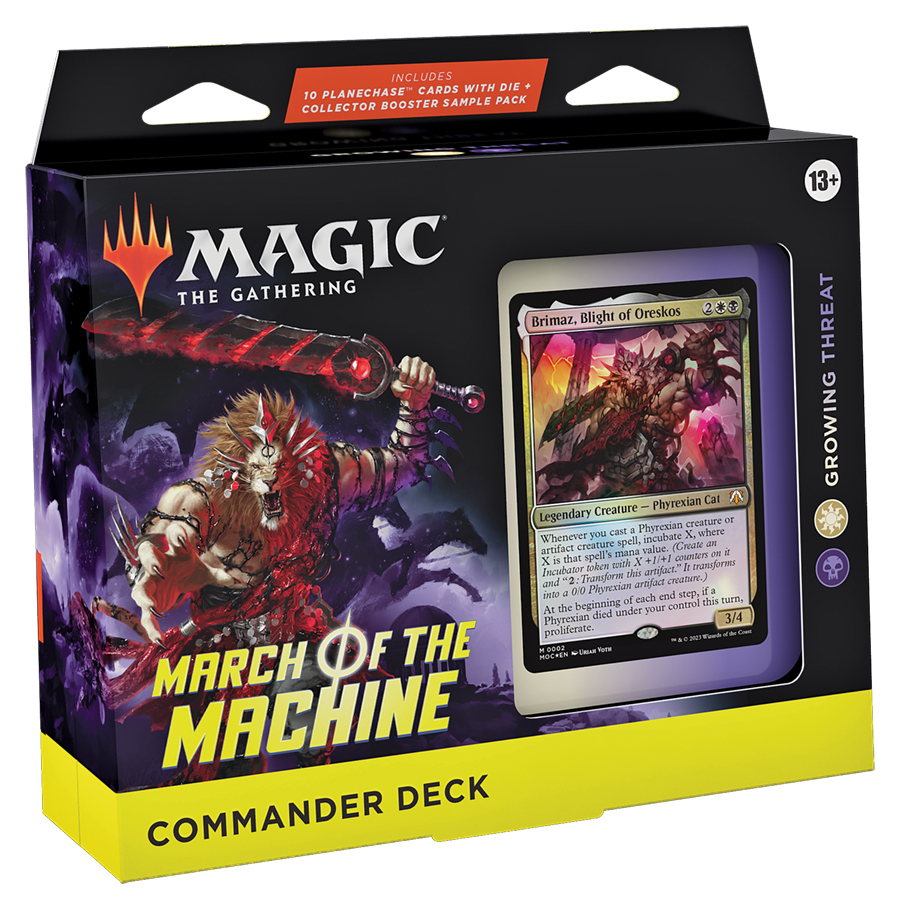 march of the machines collectors booster box Magic: the Gathering: March of the Machine Commander Deck