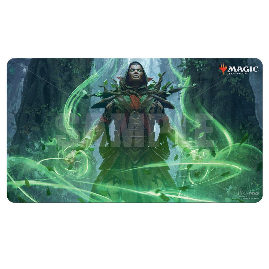 Magic the Gathering Playmat - Core Set 2021 - Llanowar Visonary