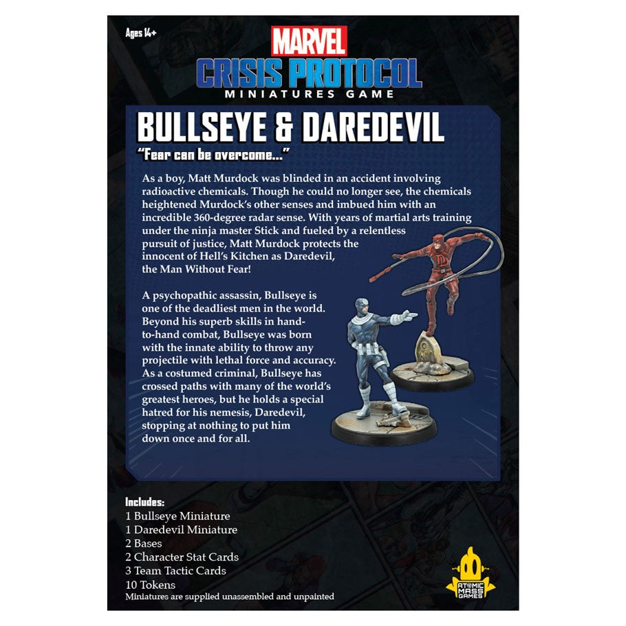 Marvel: Crisis Protocol - Bullseye and Daredevil Pack