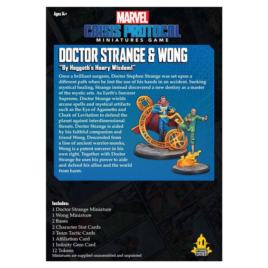 Marvel: Crisis Protocol - Dr. Strange and Wong Character Pack