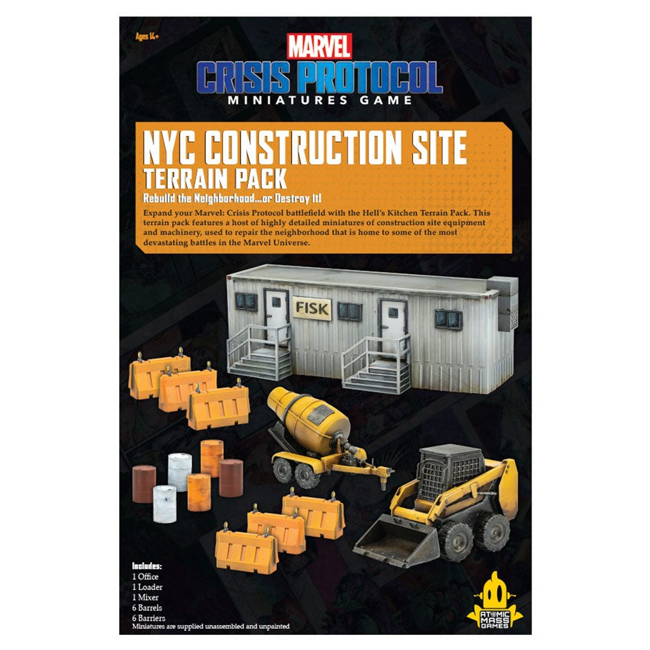 Marvel: Crisis Protocol - NYC Construction Terrain Pack