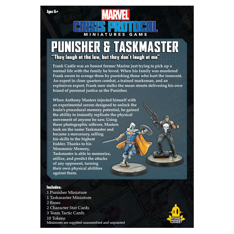 Marvel: Crisis Protocol - Punisher and Taskmaster Pack