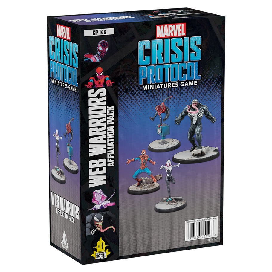 Marvel: Crisis Protocol - Web Warriors Affiliation Pack