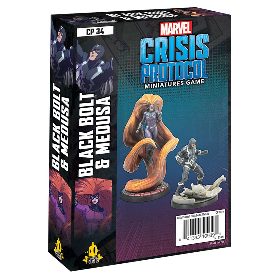 Marvel Crisis Protocol: Black Bolt and Medusa Pack