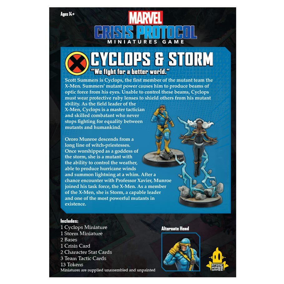 Marvel Crisis Protocol: Storm and Cyclops Pack